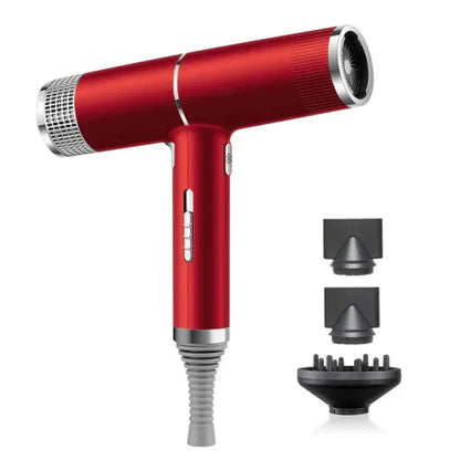1100W Lightweight Blow Dryer with Ionic Technology for Smooth Styling, Compact Travel Design, Fast Airflow, Anti-Frizz Performance