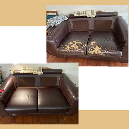 Ruban de réparation en cuir adhésif, patch pour canapé, fauteuil, mobilier, réparation de rayures, déchirures, trous, revêtement en vinyle, grande taille 50x137 cm