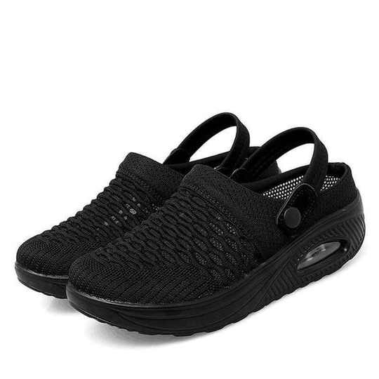 Cushioned Air-Sole Sneakers for Plantar Fasciitis Relief Women's Lightweight Posture-Correcting Athletic Shoes