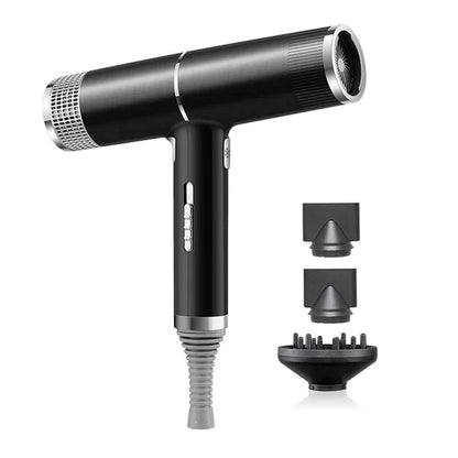 Professional Lightweight Hair Dryer with High-Speed Brushless Motor & Ionic Technology for Fast Drying | Salon-Quality Blow Dryer for