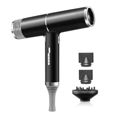 1100W Lightweight Blow Dryer with Ionic Technology for Smooth Styling, Compact Travel Design, Fast Airflow, Anti-Frizz Performance