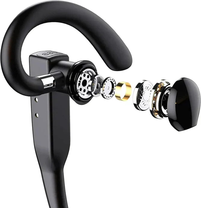 Wireless Bluetooth Headset Noise Cancelling with Dual Mic for Hands-Free Calling Truckers Business Office Driving Long Battery Life CVC 8.0