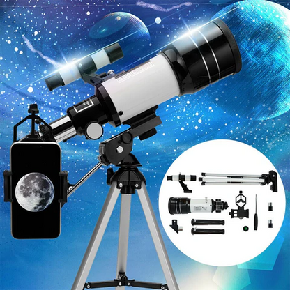 Astronomical Telescope | 150x Zoom with Quick Setup & Portable Design for Effortless Stargazing
