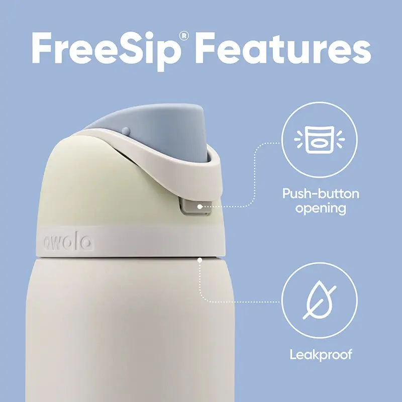 24 oz Insulated Stainless Steel Water Bottle with Dual-Sip Lid and Carry Handle for Sports, Gym, Hiking & Everyday Hydration