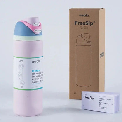 Insulated Stainless Steel Water Bottle 24 oz with Dual-Sip Spout for Gym, Hiking & Daily Hydration