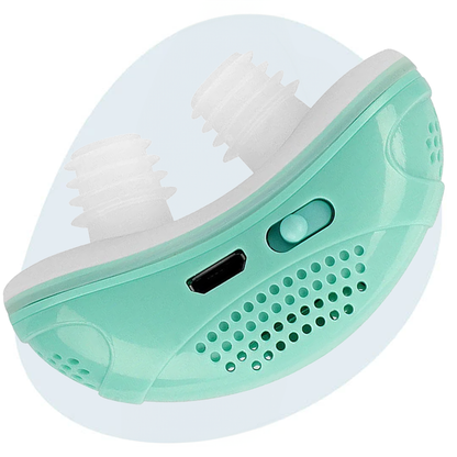Anti Snoring Devices Portable Rechargeable, Snore Stopper with Nose Piece, Nasal Breathing Device, Snoring Aid