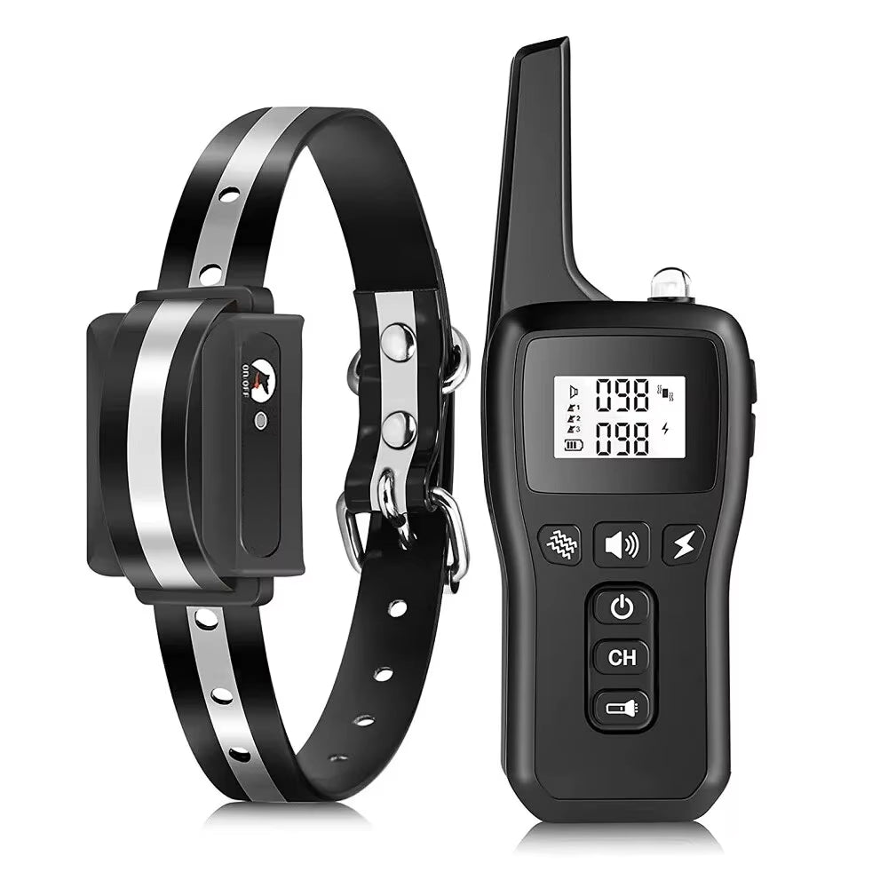 Remote Dog Training Collar with Sound, Vibration & Correction – 3300 ft Range, Waterproof, Rechargeable for Small to Large Dogs 4-120 lb