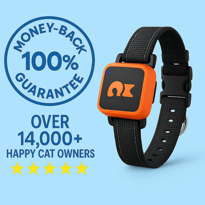 Real-Time Cat & Small Dog Location Monitor with Geo-Fence Alerts, Activity Tracking & No Monthly Fees – Subscription-Free Pet Safety