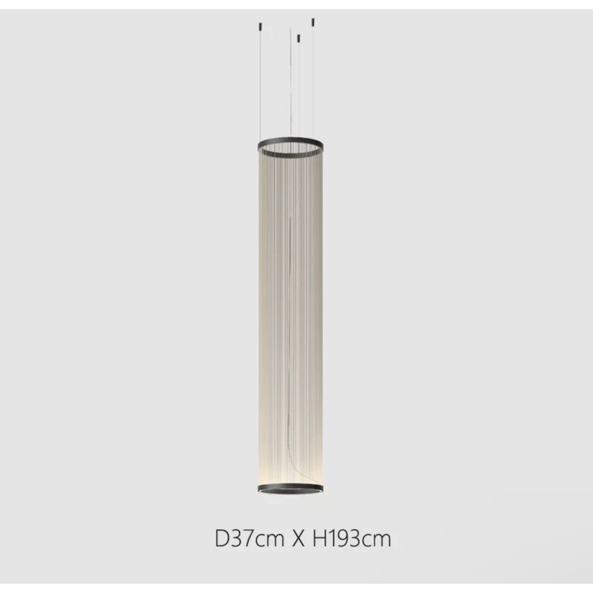 Clustered Drop Lights with Fabric Shades for Kitchen Islands & Dining Tables – Adjustable Cable Heights, Integrated LED, Warm or Cool White
