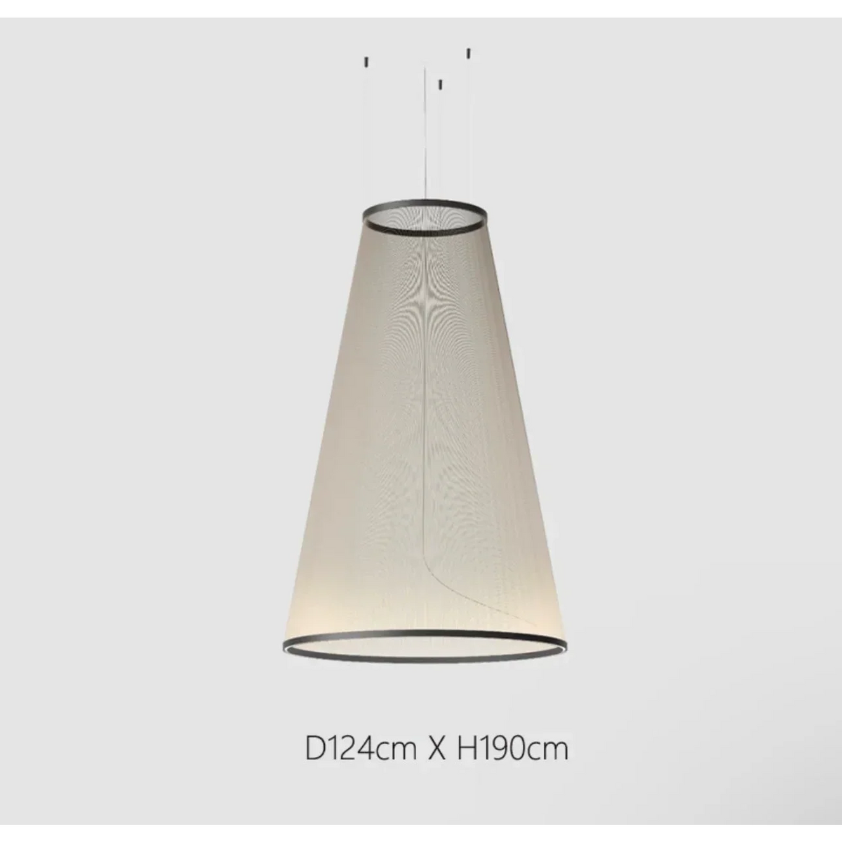Clustered Drop Lights with Fabric Shades for Kitchen Islands & Dining Tables – Adjustable Cable Heights, Integrated LED, Warm or Cool White