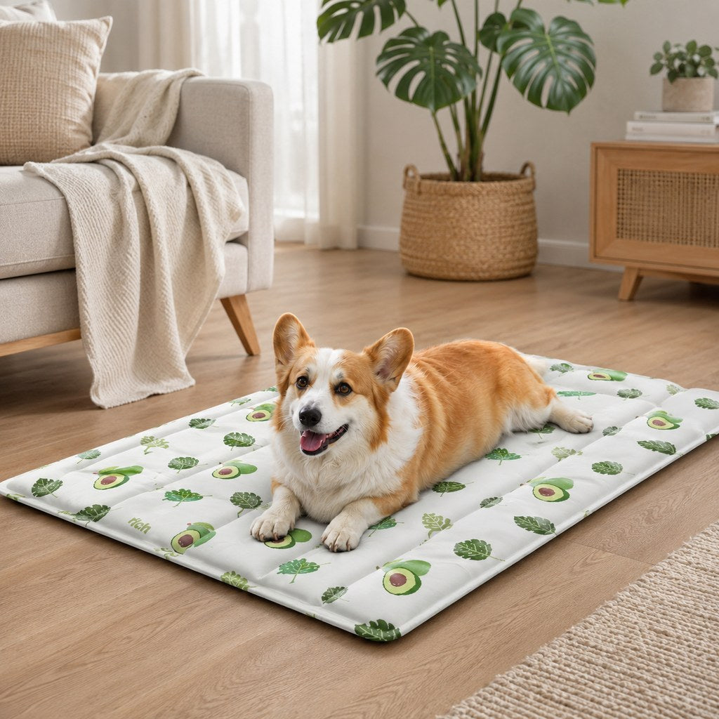 Ortekor Cooling Gel Pet Mat for Hot Days at Home, Crates & Travel - Waterproof Chill Pad for Dogs & Cats