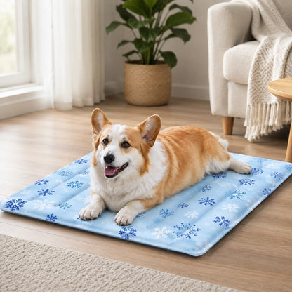 Ortekor Cooling Gel Pet Mat for Hot Days at Home, Crates & Travel - Waterproof Chill Pad for Dogs & Cats