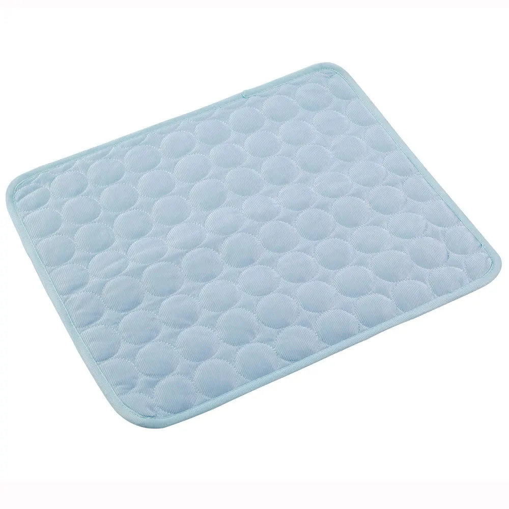 ChillMate | Tapis rafraîchissant pour chien et chat avec couche supérieure en soie glacée | Confort respirant pour les journées chaudes