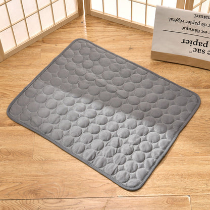 Temperature-Regulating Pet Pad for Dogs & Cats – Self-Cooling Cushion for Summer Heat, Portable Travel-Ready Mat