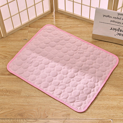 Temperature-Regulating Pet Pad for Dogs & Cats – Self-Cooling Cushion for Summer Heat, Portable Travel-Ready Mat