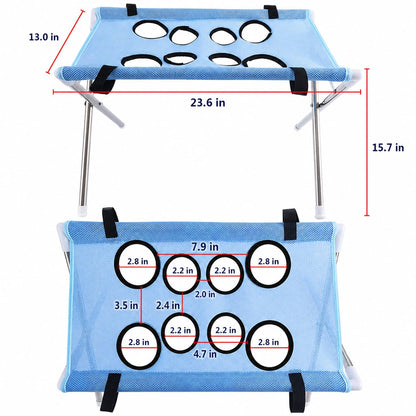 Ortekor Foldable Pet Grooming Stand for Cats & Small Dogs - Bathing & Nail Trimming Support for Less Squirming