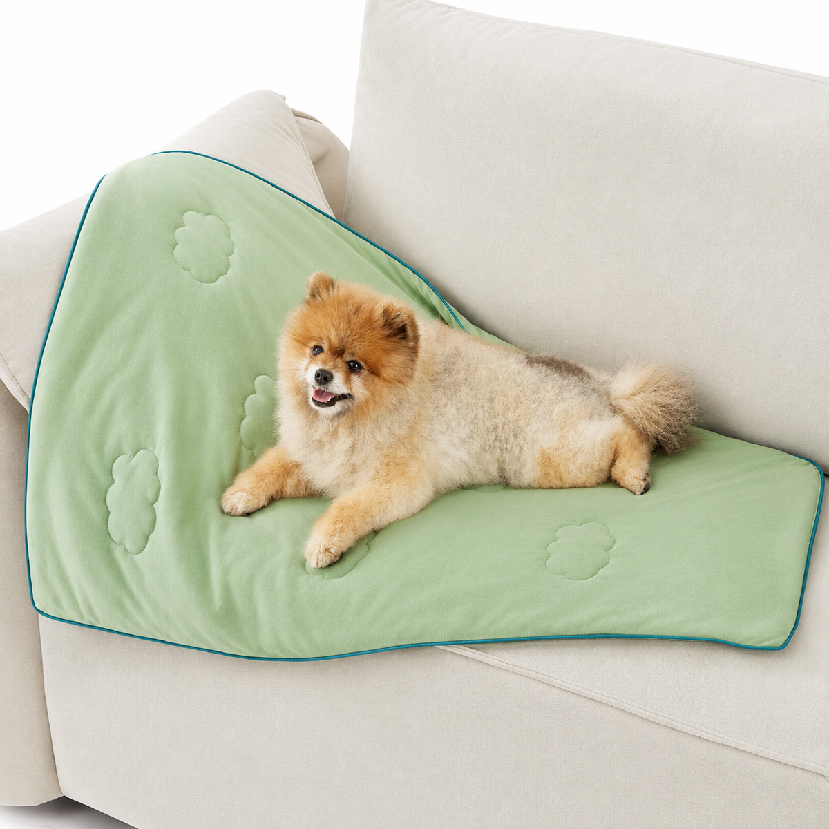 Collection Animaux Confort | Couverture rafraîchissante pour chiens avec Q-MAX>0,4 | Plaid d'été lavable pour le confort par temps chaud