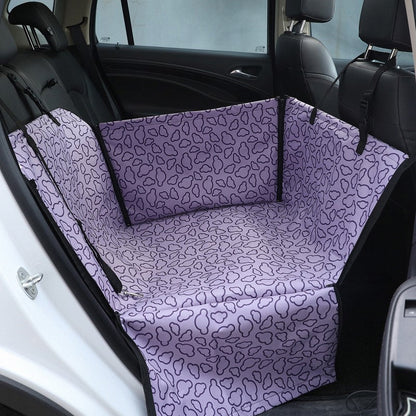 WAGGISEAT | Siège auto imperméable pour chien au design rembourré | Protection sécurisée pour un voyage confortable