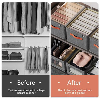 ClutterShield Storage Bin - Steel Frame, Collapsible Organizer