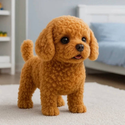 Peluche chiot toute douce