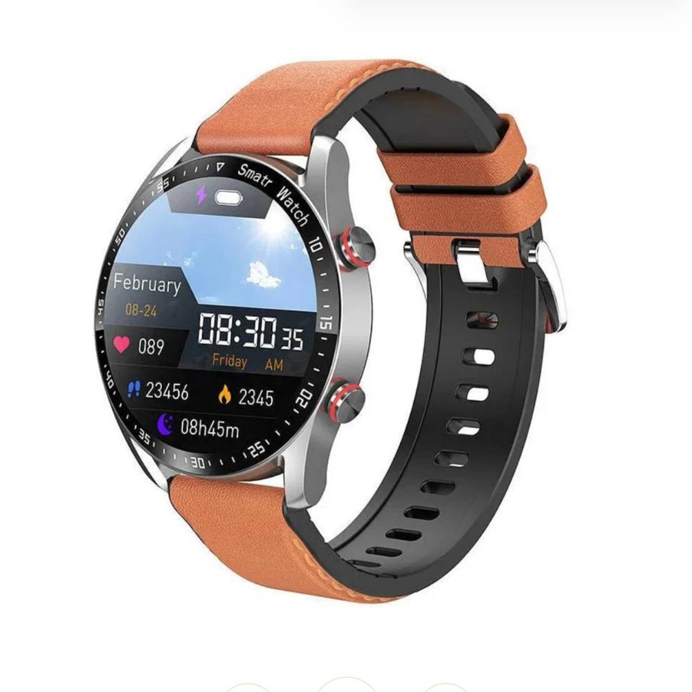 Montre intelligente de fitness haut de gamme avec moniteur de fréquence cardiaque