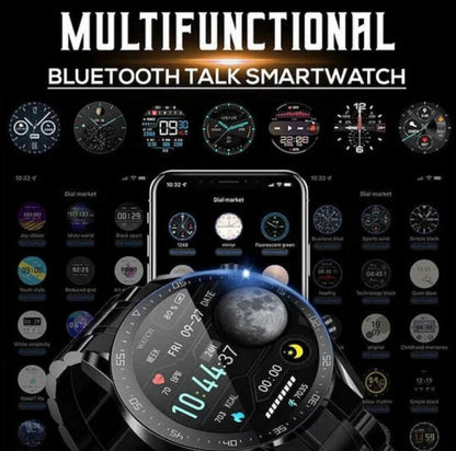 Montre intelligente de fitness haut de gamme avec moniteur de fréquence cardiaque