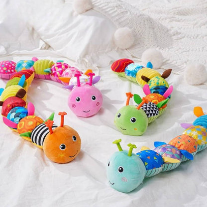Jouet musical amusant pour bébé, en peluche douce et interactive