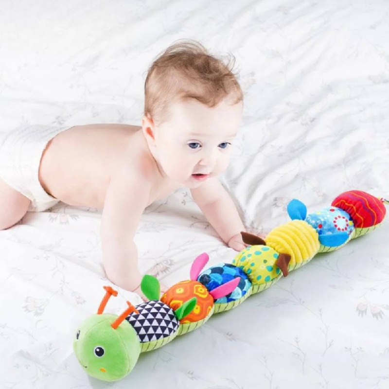 Jouet musical amusant pour bébé, en peluche douce et interactive