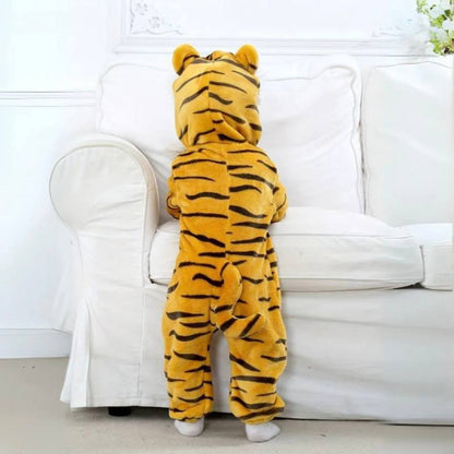 Grenouillère Confortable en Polaire Animale pour Enfants