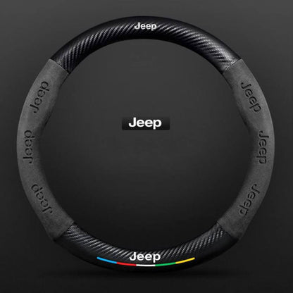 Couvercle de volant en cuir véritable de qualité supérieure