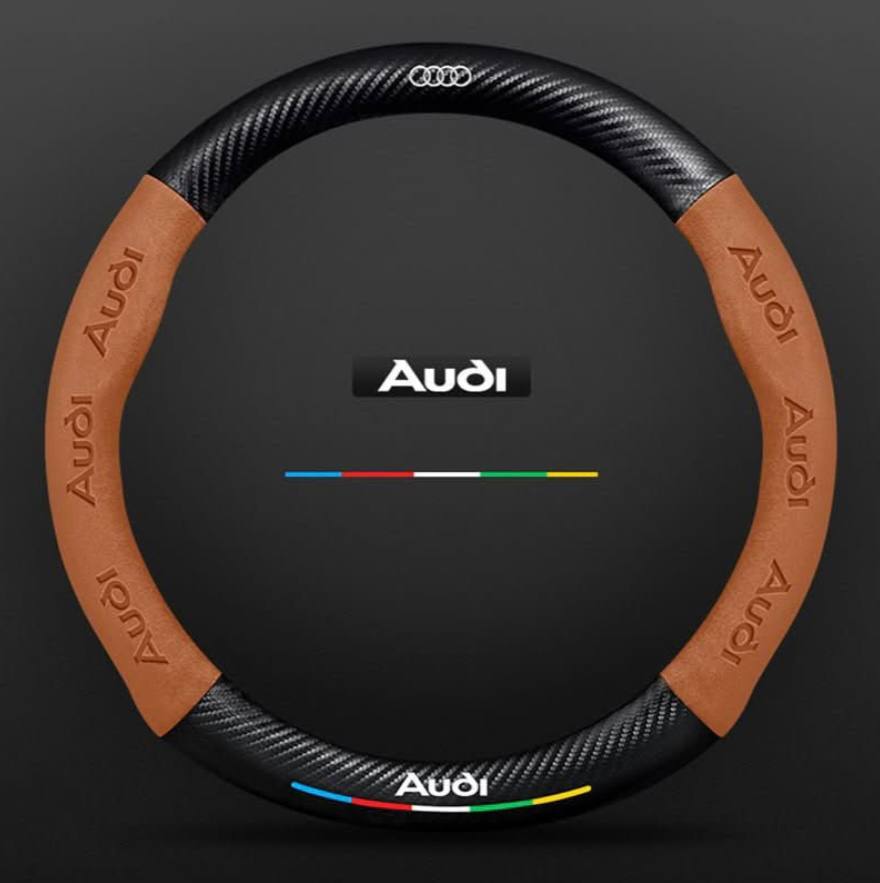 Couvercle de volant en cuir véritable de qualité supérieure