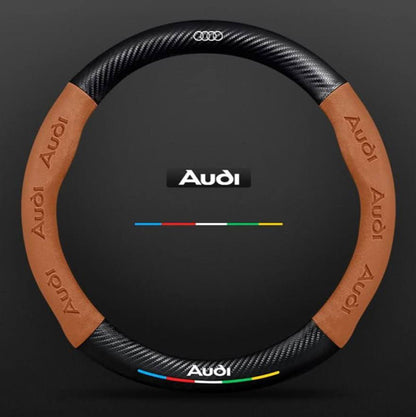 Couvercle de volant en cuir véritable de qualité supérieure