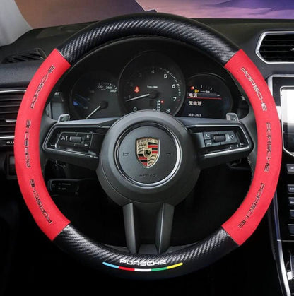 Couvercle de volant en cuir véritable de qualité supérieure