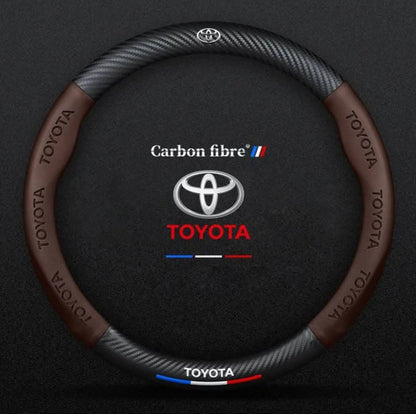 Couvercle de volant en cuir véritable de qualité supérieure