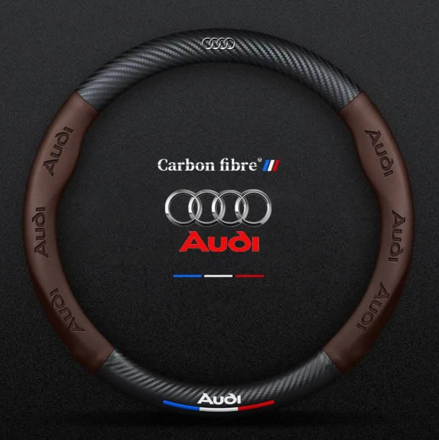 Couvercle de volant en cuir véritable de qualité supérieure