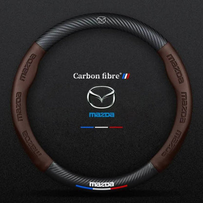Couvercle de volant en cuir véritable de qualité supérieure