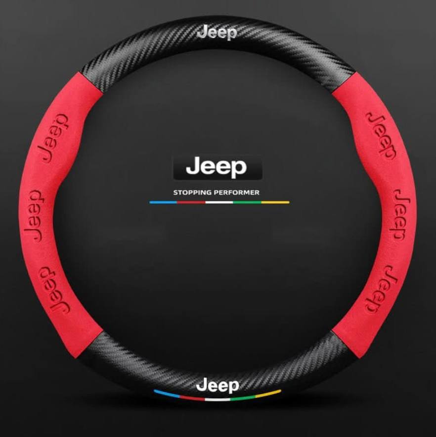 Couvercle de volant en cuir véritable de qualité supérieure