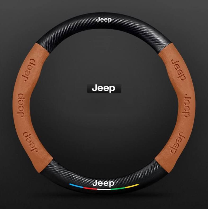 Couvercle de volant en cuir véritable de qualité supérieure