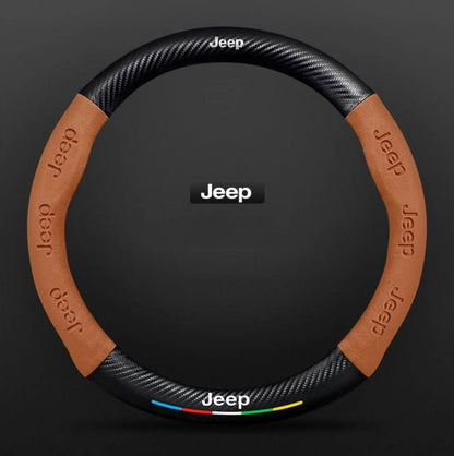 Couvercle de volant en cuir véritable de qualité supérieure