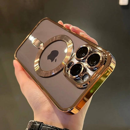 Étui de protection fin avec accent métallique de luxe