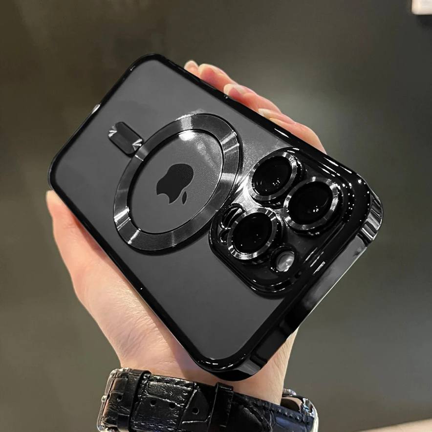 Slim Protective Phone Case with Luxe Metal Accent - Ortekor