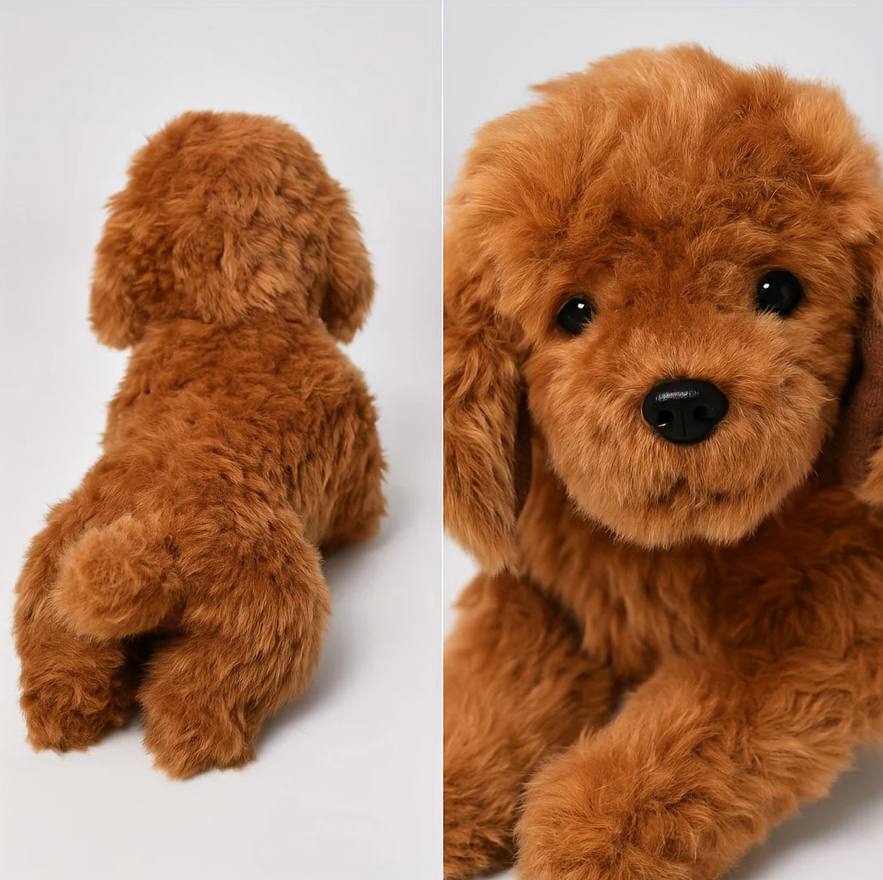 Peluche ours douce et câline pour chien pour enfants