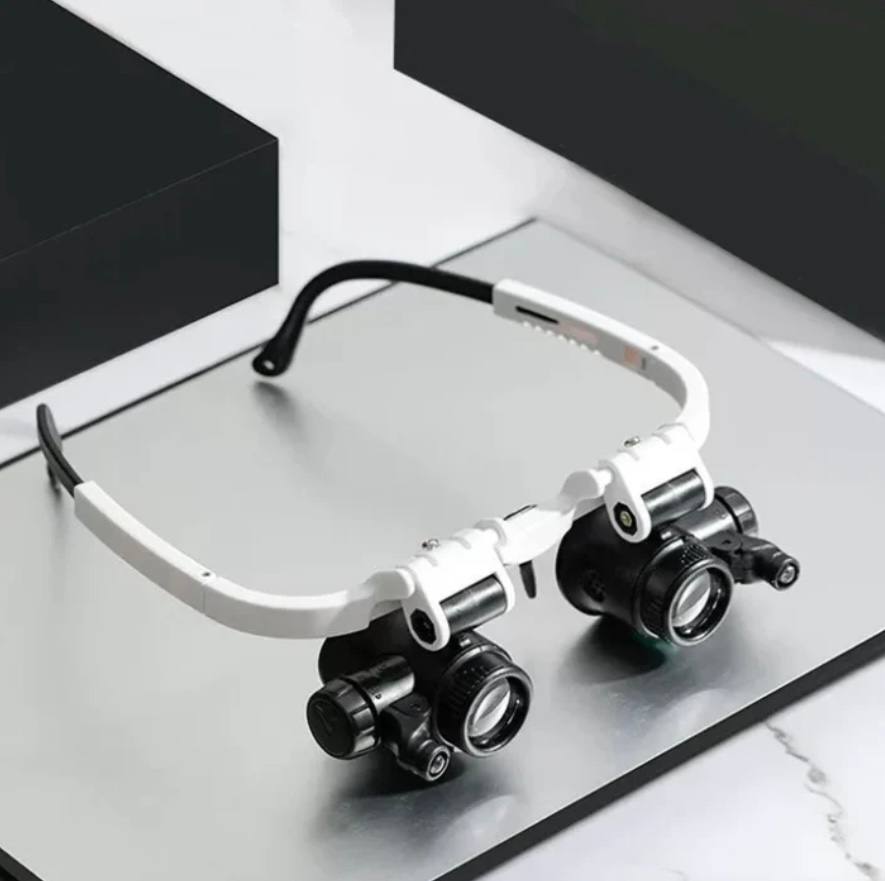 Loupe LED polyvalente avec 3 lentilles interchangeables
