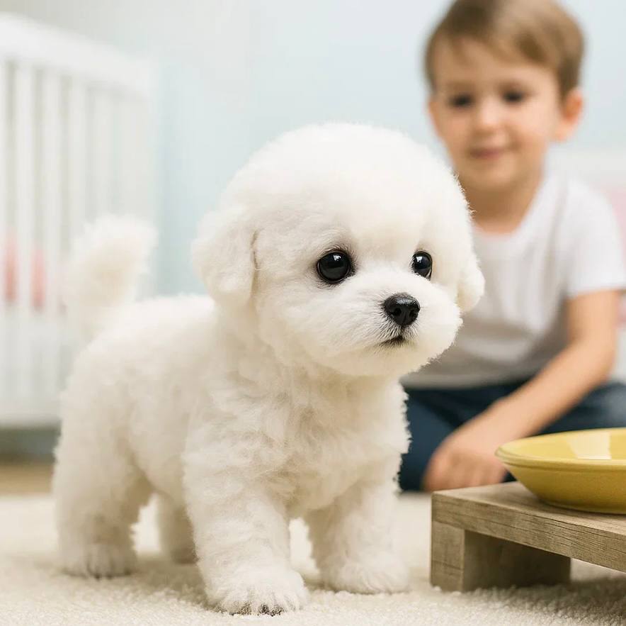 Jouet en peluche câlin et réaliste pour enfants