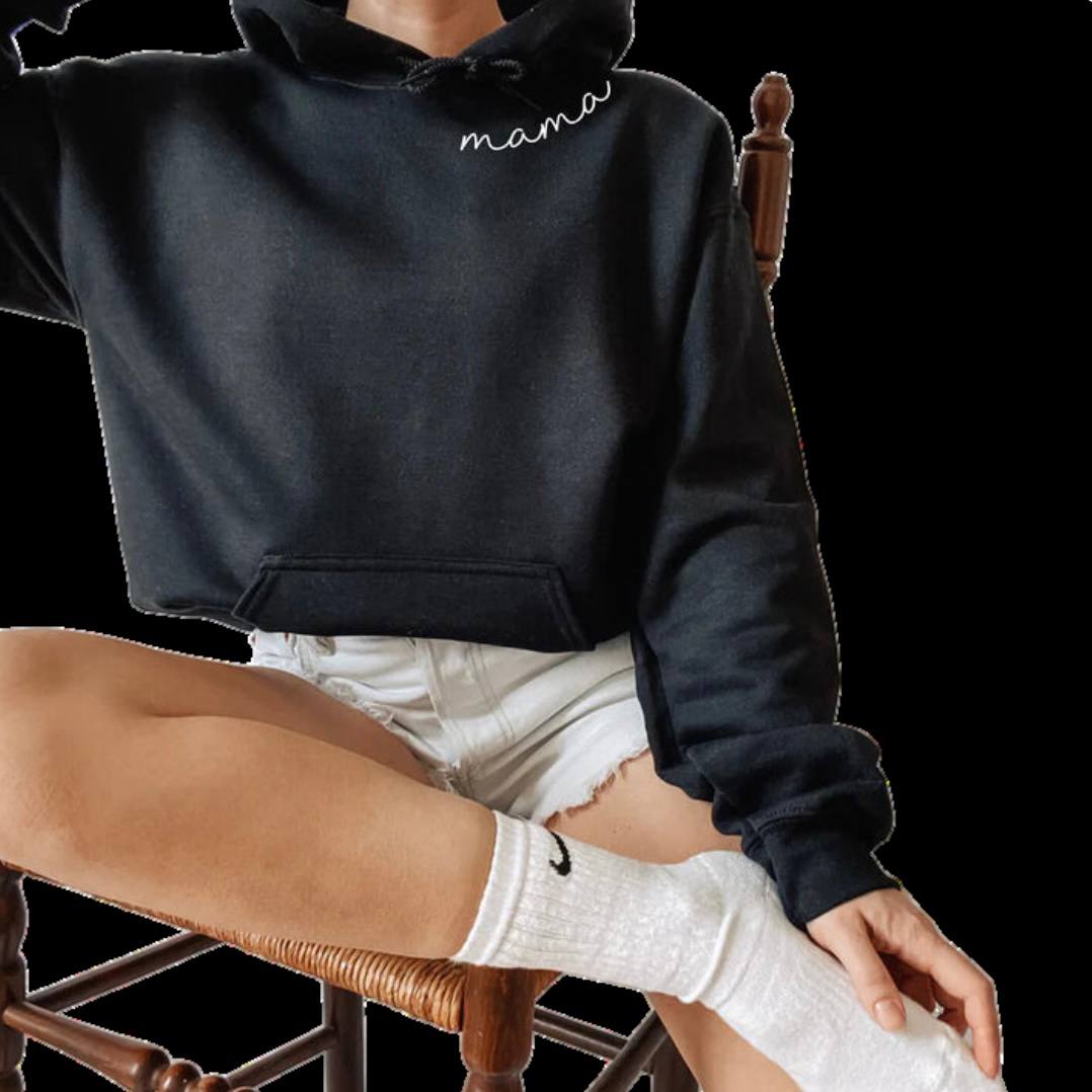 Sweat-shirt personnalisable avec prénom sur la manche