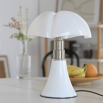 Lampe de bureau florale élégante, lumière vive et réglable