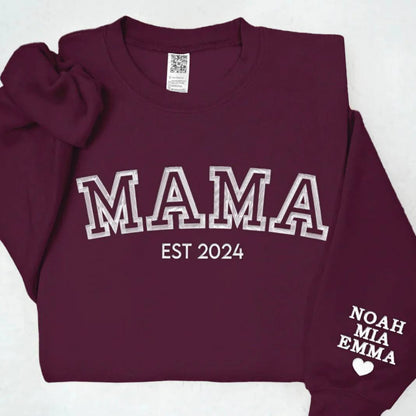 Sweat à capuche familial personnalisable