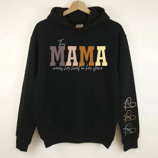 Customizable Family Photo Printed Hoodie - Ortekor