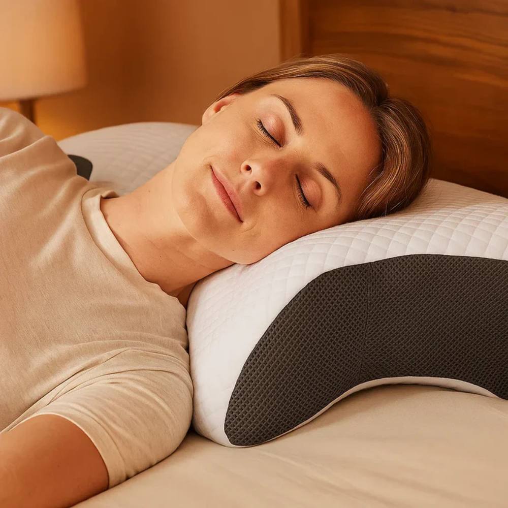 Oreiller ergonomique pour un sommeil confortable
