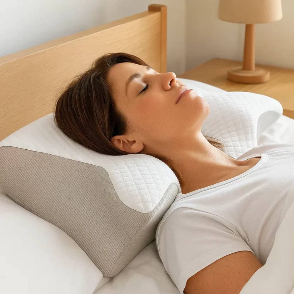 Oreiller ergonomique pour un sommeil confortable